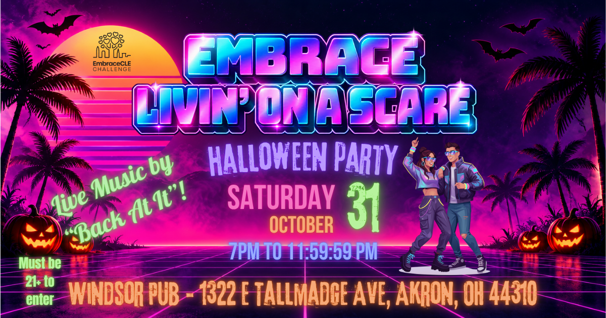 Embrace Livin’ On A Scare 2026 (FB Event Cover)