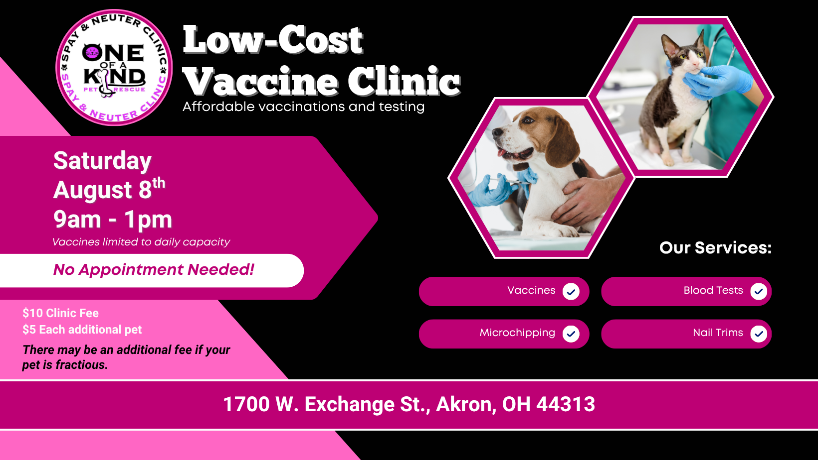 Vaccine Clinic – Facebook Event Cover – 2026