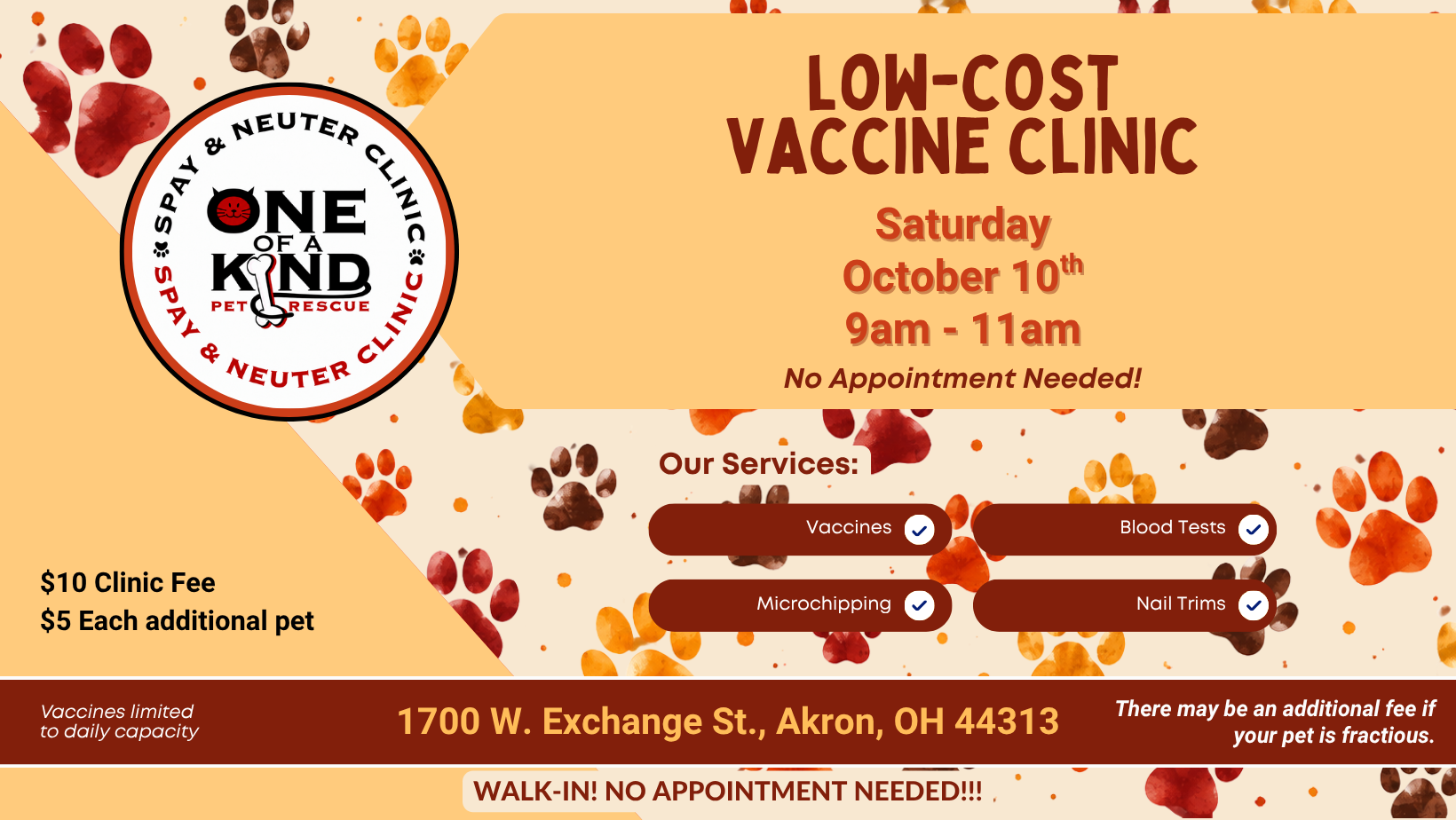 Vaccine Clinic – Facebook Event Cover – Fall 2026